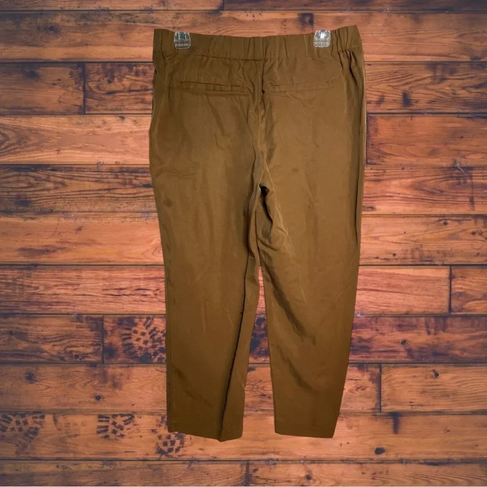5 for‎ $25🔥Chico's Brown Suede Pants Size 0.5 (Small)